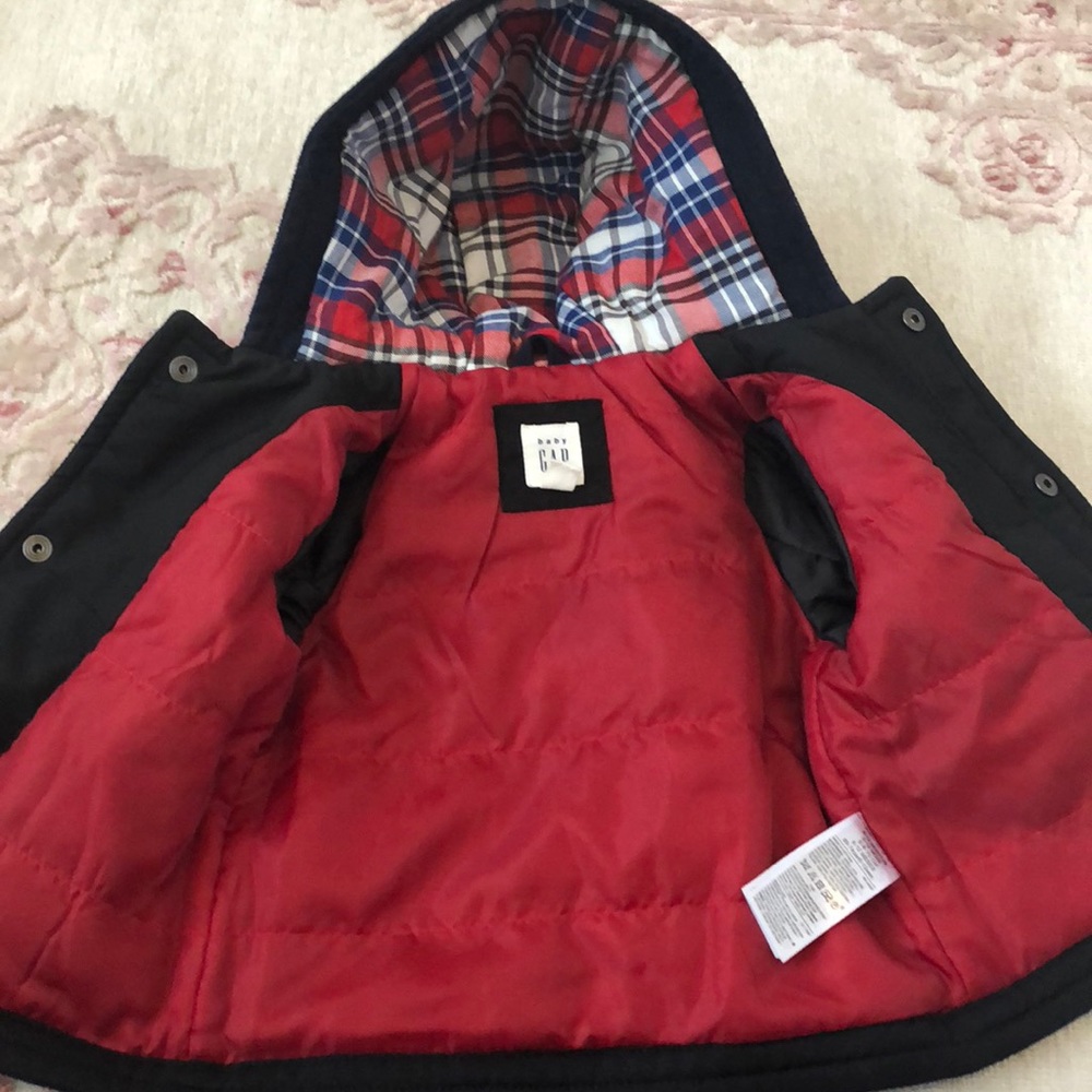 Boys Baby Gap 6-12 month Navy Peacoat